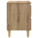 Dulapuri de pat 2 pcs Stejar Artizanal 40 x 35 x 50 cm - WALTI WALTI