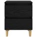 Dulap de pat Stejar Negru 40 x 35 x 50 cm Lemn compozit - WALTI WALTI