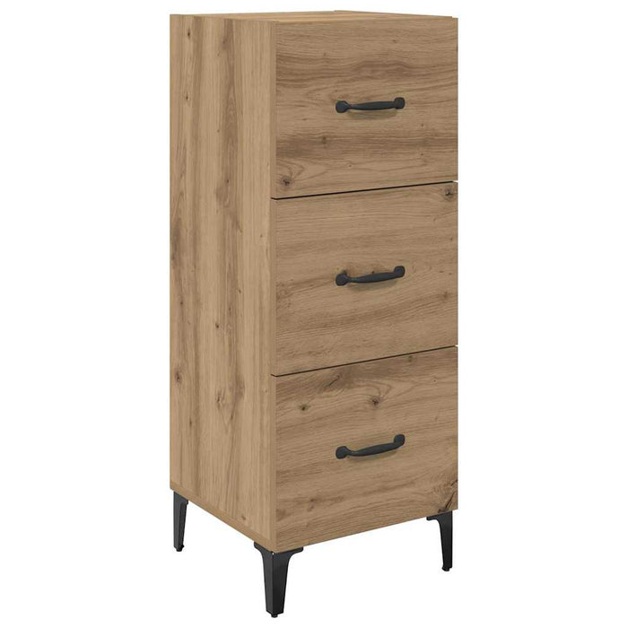 Bufet Stejar Artizanal 34,5 x 34 x 90 cm Lemn compozit - WALTI WALTI