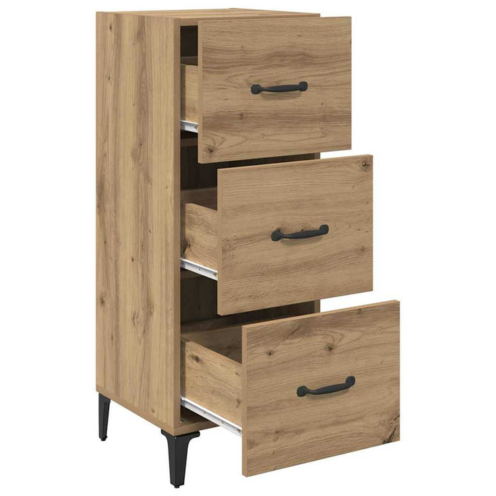 Bufet Stejar Artizanal 34,5 x 34 x 90 cm Lemn compozit - WALTI WALTI