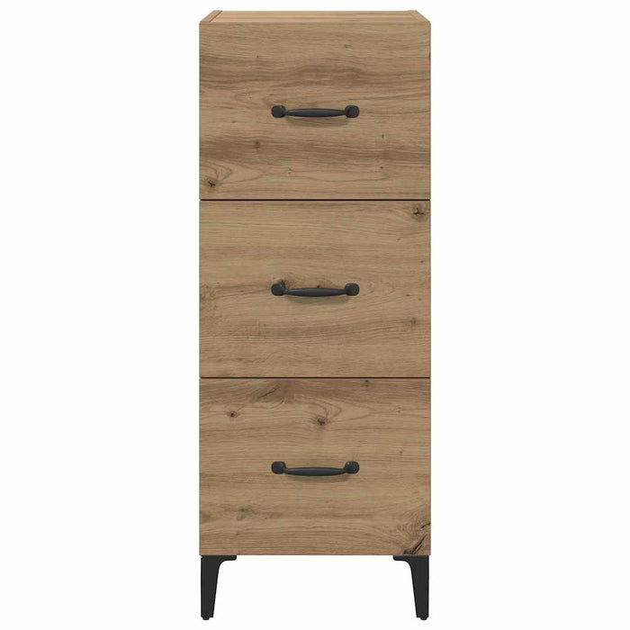 Bufet Stejar Artizanal 34,5 x 34 x 90 cm Lemn compozit - WALTI WALTI