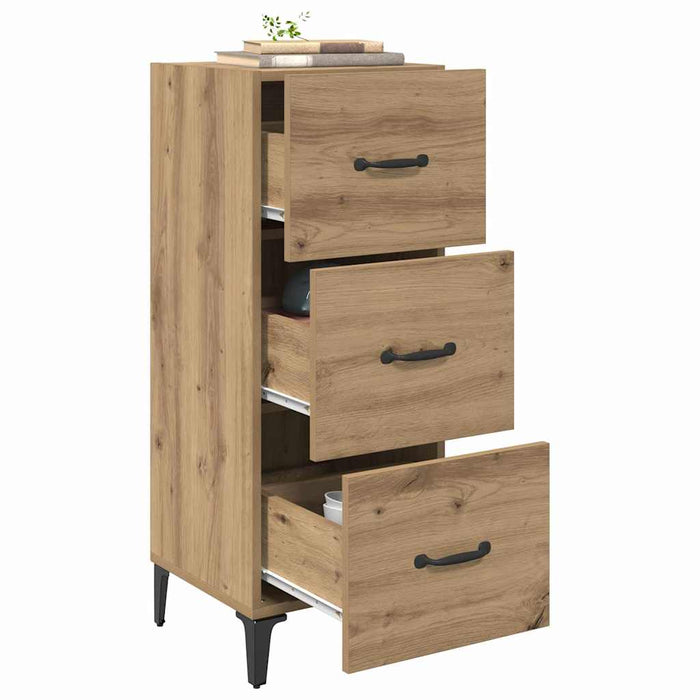 Bufet Stejar Artizanal 34,5 x 34 x 90 cm Lemn compozit - WALTI WALTI