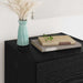 Bufet cu sertar Stejar Negru 34,5 x 34 x 90 cm Lemn compozit - WALTI WALTI