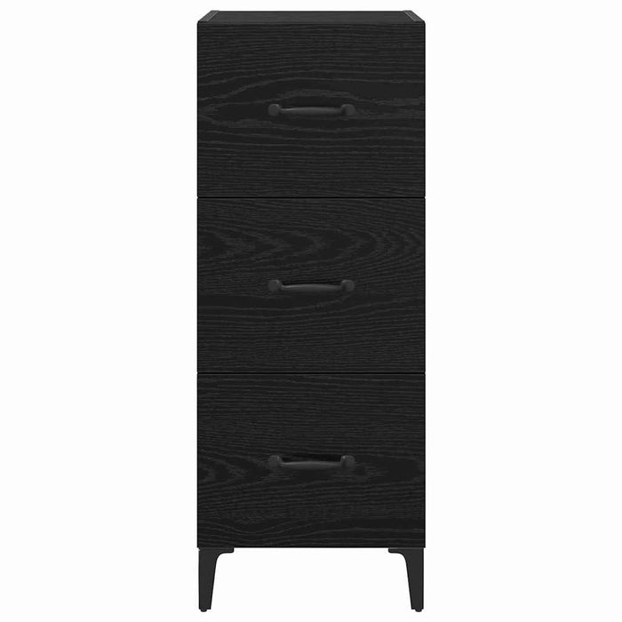Bufet cu sertar Stejar Negru 34,5 x 34 x 90 cm Lemn compozit - WALTI WALTI