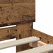 Cadru de pat cu headboard Lemn Vechi 75 x 190 cm Lemn compozit - WALTI WALTI