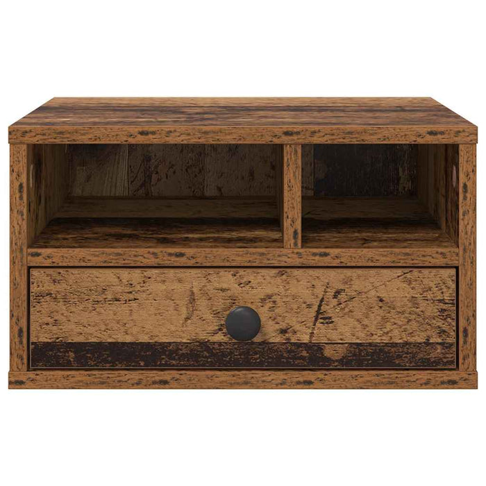 Suport pentru imprimantă cu sertar Lemn Vechi 40 x 32 x 24 cm - WALTI WALTI