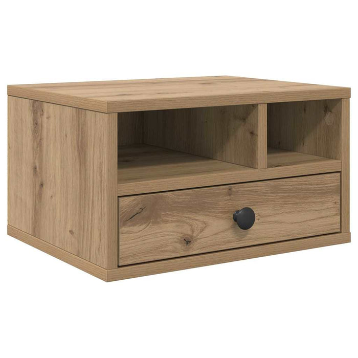 Suport pentru imprimantă Stejar Artizanal 40 x 32 x 24 cm - WALTI WALTI