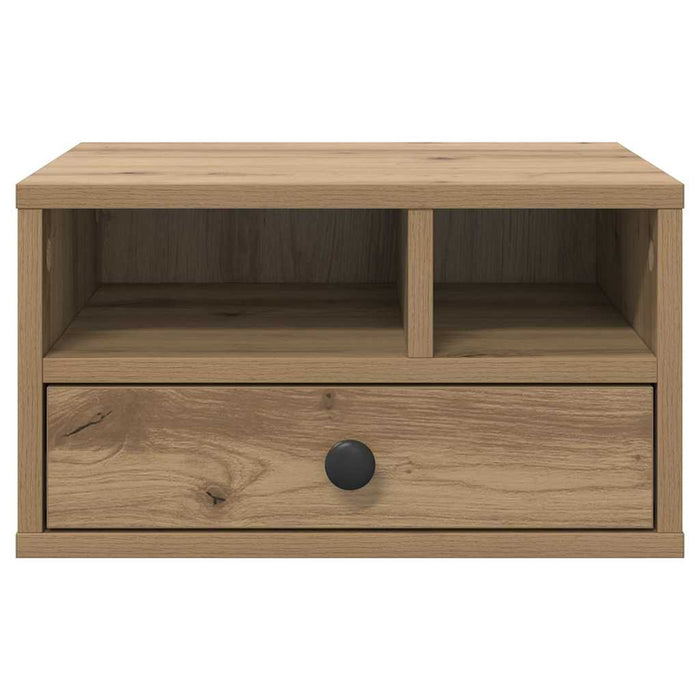 Suport pentru imprimantă Stejar Artizanal 40 x 32 x 24 cm - WALTI WALTI