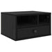 Suport pentru imprimantă cu sertar Stejar Negru 40 x 32 x 24 cm - WALTI WALTI