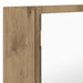 Dulap cu oglindă pentru baie Stejar Artizanal 80 x 12 x 45 cm - WALTI WALTI
