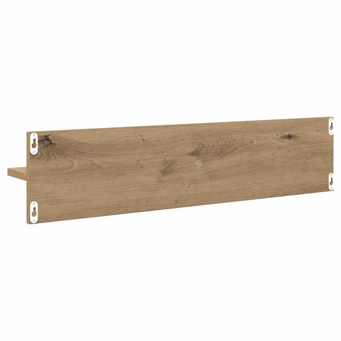 Șemele de perete 4 pcs Stejar Artizanal 80 x 11,5 x 18 cm - WALTI WALTI