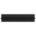 Șemele de perete cu raft 4 pcs Stejar Negru 80 x 11,5 x 18 cm - WALTI WALTI