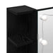 Dulap cu oglindă Stejar Negru 70 x 16,5 x 60 cm Lemn compozit - WALTI WALTI