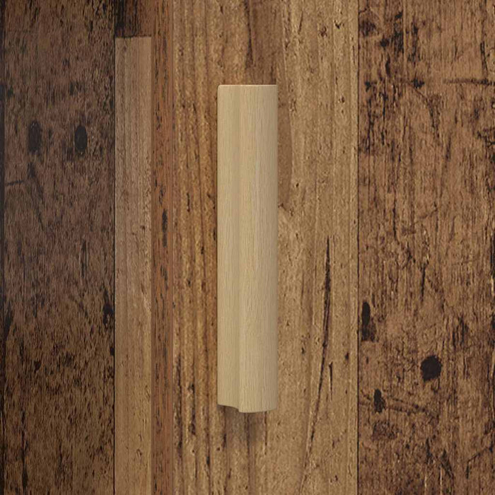 Birou cu raft cu ușă Lemn Vechi 140 x 50 x 75 cm Lemn compozit - WALTI WALTI