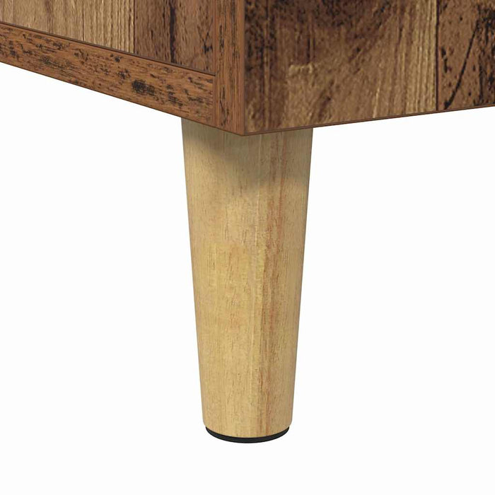 Birou cu raft cu ușă Lemn Vechi 140 x 50 x 75 cm Lemn compozit - WALTI WALTI