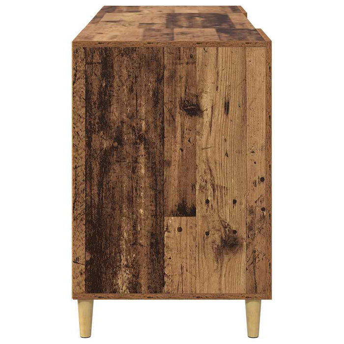 Birou cu raft cu ușă Lemn Vechi 140 x 50 x 75 cm Lemn compozit - WALTI WALTI