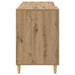Birou cu raft Stejar Artizanal 140 x 50 x 75 cm Lemn compozit - WALTI WALTI