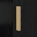 Birou cu raft Stejar Negru 140 x 50 x 75 cm Lemn compozit - WALTI WALTI