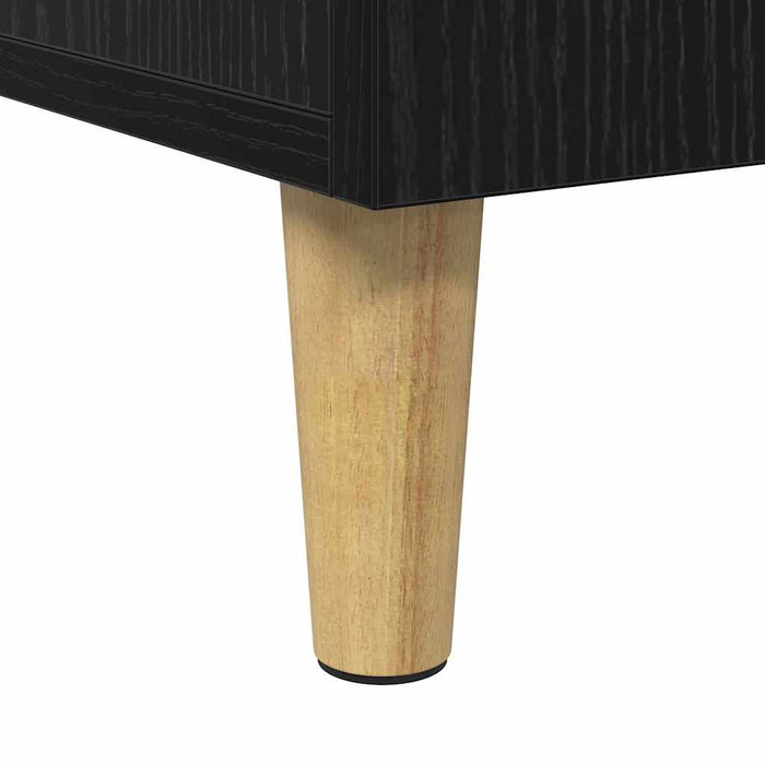 Birou cu raft Stejar Negru 140 x 50 x 75 cm Lemn compozit - WALTI WALTI