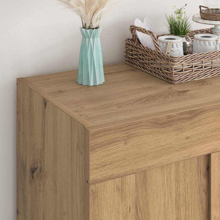Bufet Stejar Artizanal 69,5 x 34 x 90 cm Lemn compozit - WALTI WALTI