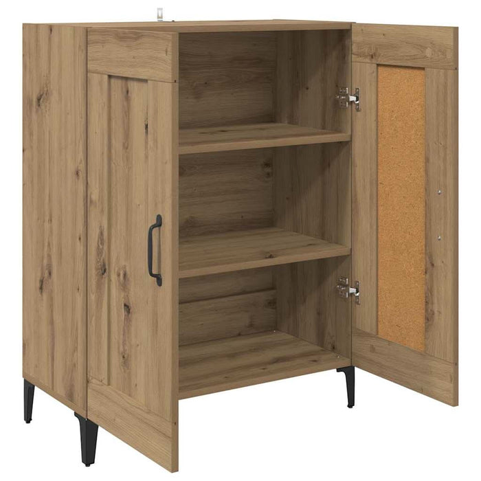Bufet Stejar Artizanal 69,5 x 34 x 90 cm Lemn compozit - WALTI WALTI