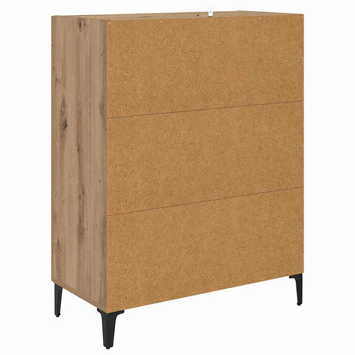 Bufet Stejar Artizanal 69,5 x 34 x 90 cm Lemn compozit - WALTI WALTI