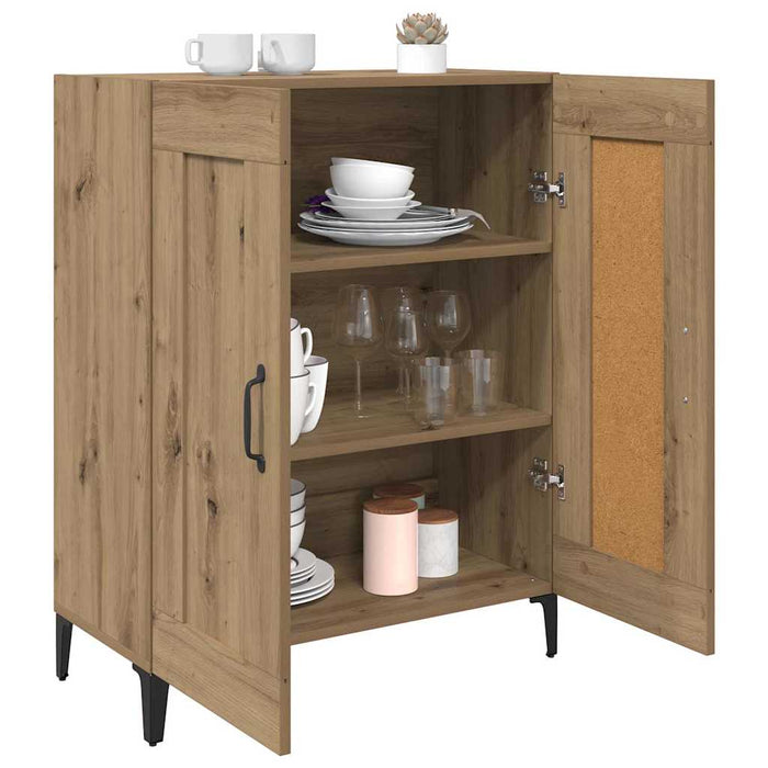Bufet Stejar Artizanal 69,5 x 34 x 90 cm Lemn compozit - WALTI WALTI