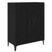 Bufet Stejar Negru 69,5 x 34 x 90 cm Lemn compozit - WALTI WALTI