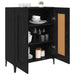Bufet Stejar Negru 69,5 x 34 x 90 cm Lemn compozit - WALTI WALTI