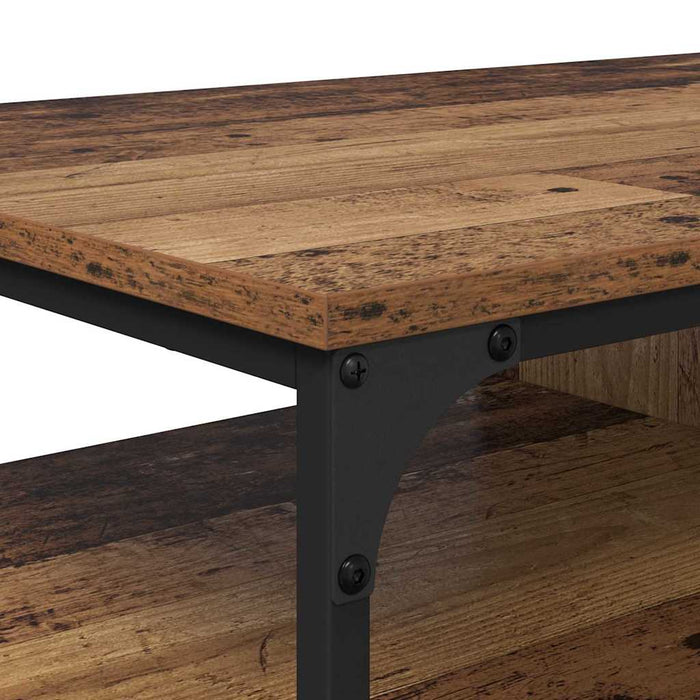 Masă de cafea Lemn Vechi 100 x 50 x 45 cm Lemn compozit - WALTI WALTI