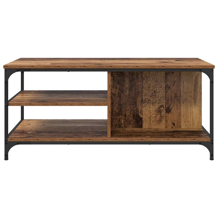 Masă de cafea Lemn Vechi 100 x 50 x 45 cm Lemn compozit - WALTI WALTI