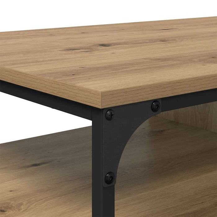 Masă de cafea Stejar Artizanal 100 x 50 x 45 cm Lemn compozit - WALTI WALTI