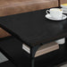 Masă de cafea Stejar Negru 100 x 50 x 45 cm Lemn compozit - WALTI WALTI
