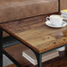 Masă de cafea Lemn Vechi 90 x 49 x 40 cm Lemn compozit - WALTI WALTI