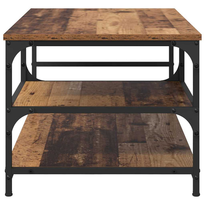 Masă de cafea Lemn Vechi 90 x 49 x 40 cm Lemn compozit - WALTI WALTI