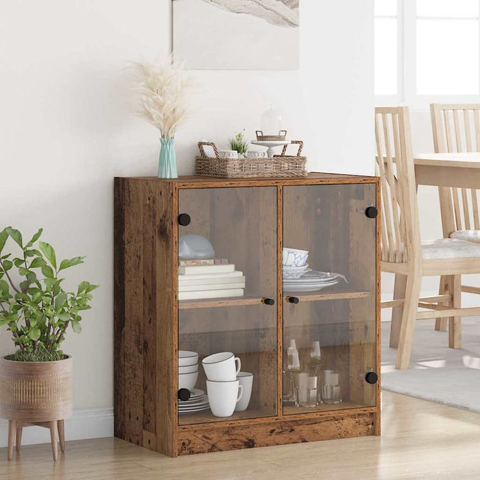 Dulap lateral Lemn Vechi 68 x 37 x 75,5 cm Lemn compozit - WALTI WALTI