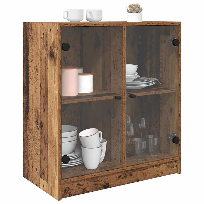 Dulap lateral Lemn Vechi 68 x 37 x 75,5 cm Lemn compozit - WALTI WALTI