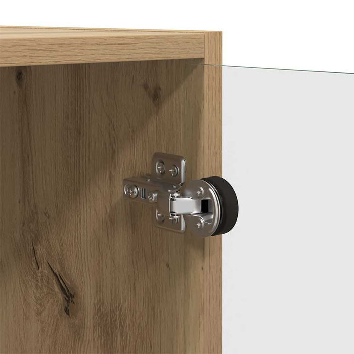 Dulap lateral Stejar Artizanal 68 x 37 x 75,5 cm Lemn compozit - WALTI WALTI