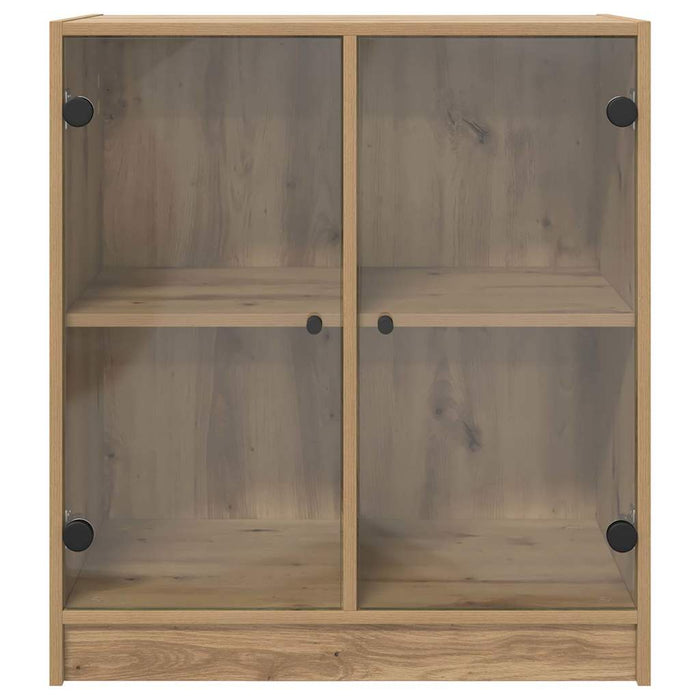 Dulap lateral Stejar Artizanal 68 x 37 x 75,5 cm Lemn compozit - WALTI WALTI