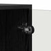 Dulap lateral Stejar Negru 68 x 37 x 75,5 cm Lemn compozit - WALTI WALTI