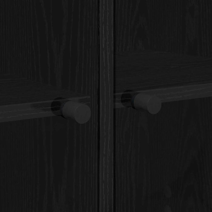 Dulap lateral Stejar Negru 68 x 37 x 75,5 cm Lemn compozit - WALTI WALTI