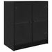 Dulap lateral Stejar Negru 68 x 37 x 75,5 cm Lemn compozit - WALTI WALTI