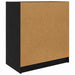 Dulap lateral Stejar Negru 68 x 37 x 75,5 cm Lemn compozit - WALTI WALTI