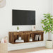 Set comodă TV Lemn Vechi 100 x 30 x 30 cm Lemn compozit - WALTI WALTI
