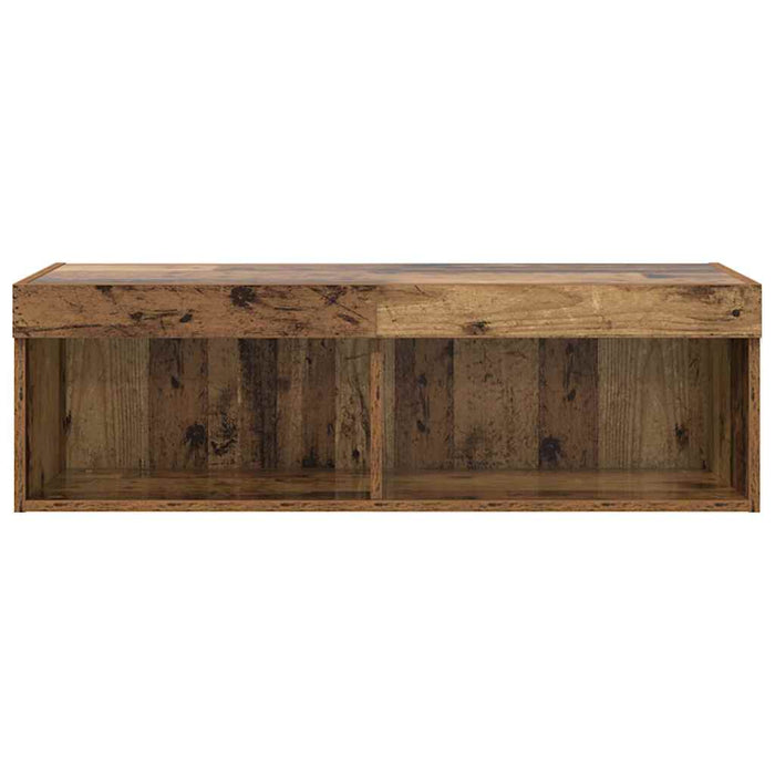 Set comodă TV Lemn Vechi 100 x 30 x 30 cm Lemn compozit - WALTI WALTI