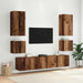 Dulap TV de perete Lemn Vechi 100 x 35 x 41 cm Lemn compozit - WALTI WALTI