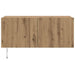 Dulap TV de perete Pe perete Stejar Artizanal 100 x 35 x 41 cm - WALTI WALTI