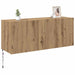 Dulap TV de perete Pe perete Stejar Artizanal 100 x 35 x 41 cm - WALTI WALTI