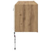 Dulap TV de perete Pe perete Stejar Artizanal 100 x 35 x 41 cm - WALTI WALTI
