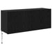 Dulap TV de perete Stejar Negru 100 x 35 x 41 cm Lemn compozit - WALTI WALTI